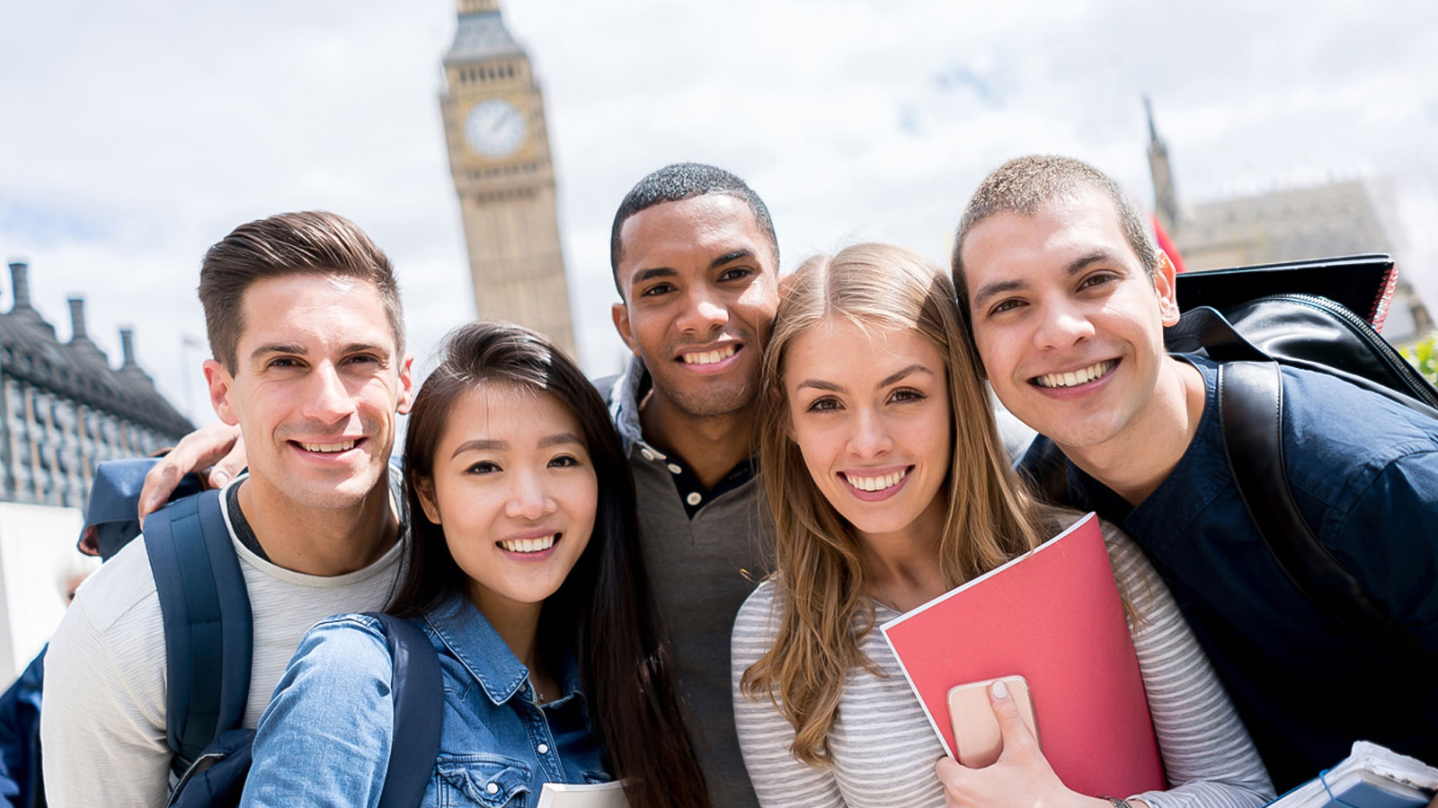International students studying abroad